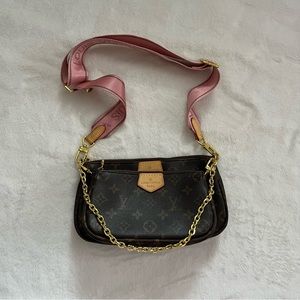 Brown crossbody purse